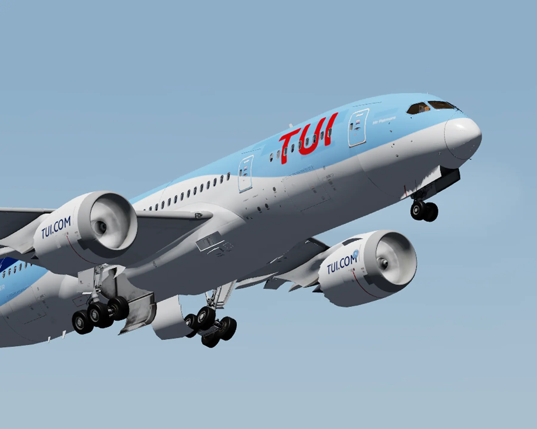 TUI Boeing 787 development scene